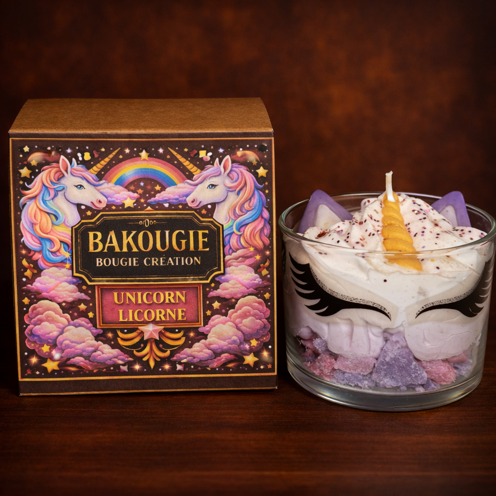 Bougie parfumée Licorne | Unicorn