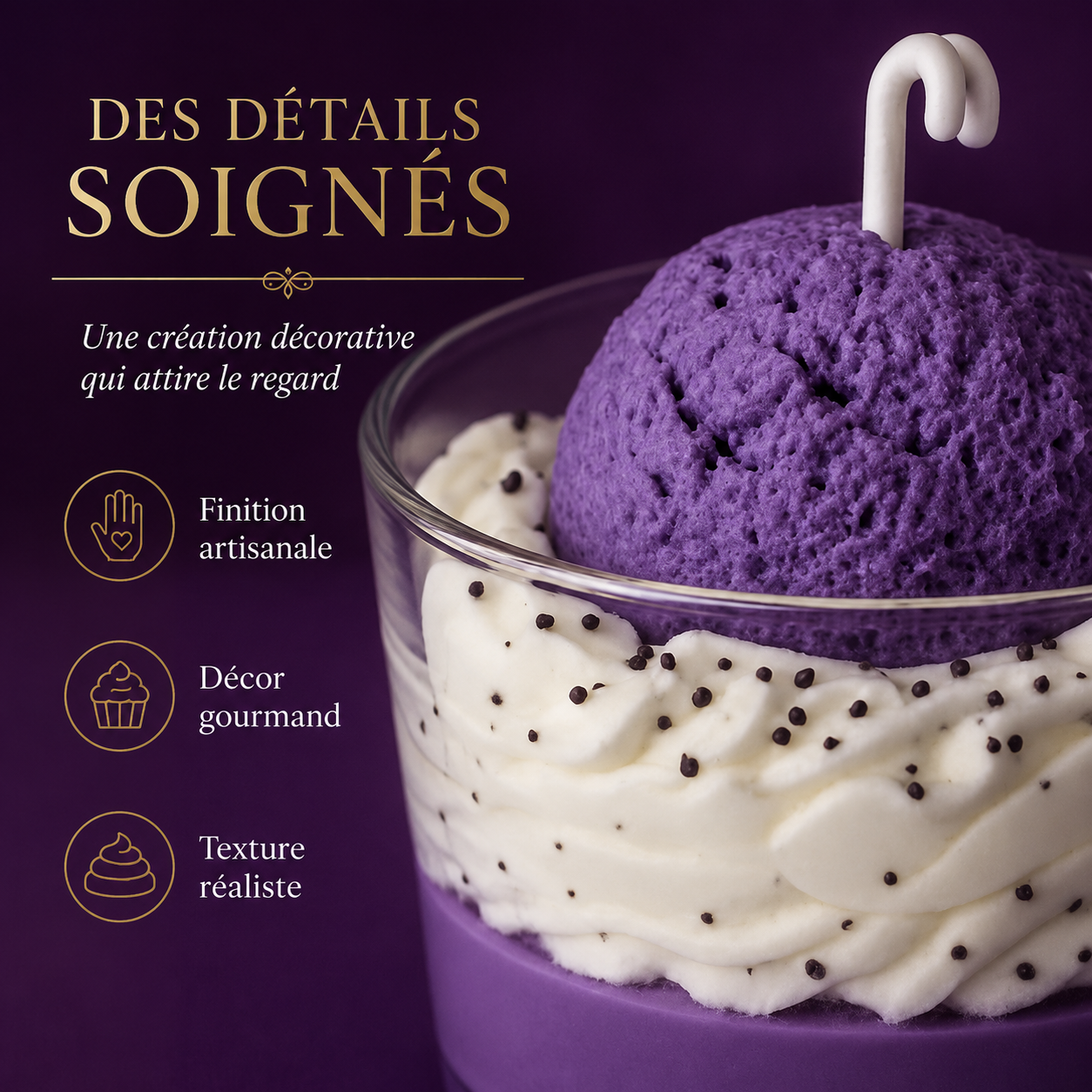 Bougie parfumée marrons glacés | Bakolor