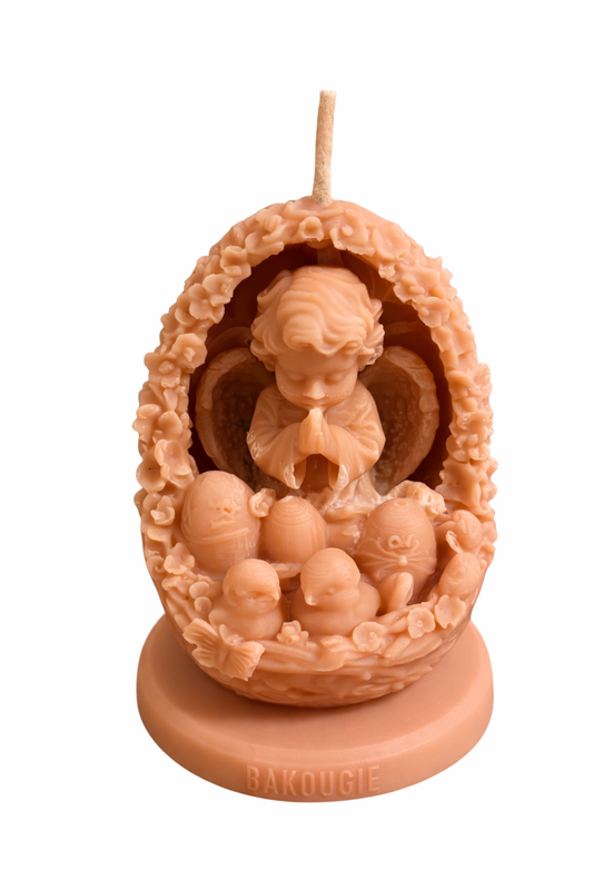 Bougie parfumée fraise et menthe | Huevolito