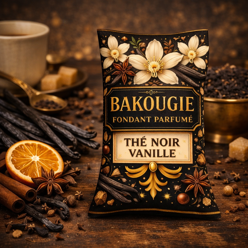 Fondant parfumé thé noir vanille | Bakonette