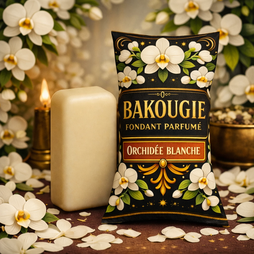 Fondant parfumé orchidée blanche | Bakonette