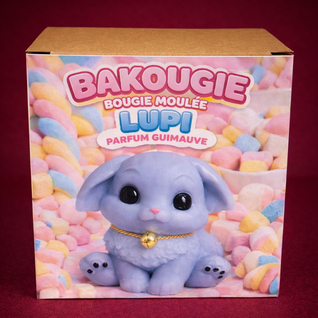 Bougie parfumée guimauve | Lupi