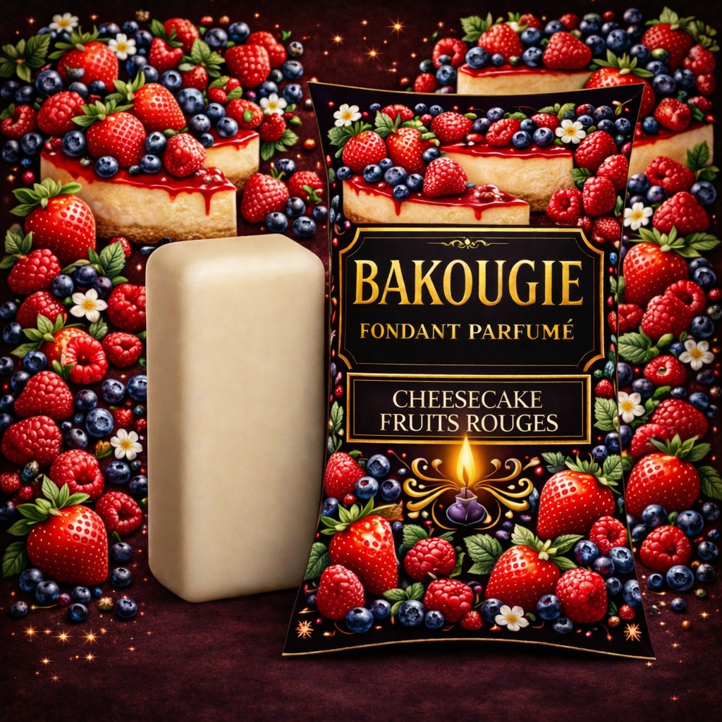 Fondant parfumé cheese cake fruits rouges | Bakonette