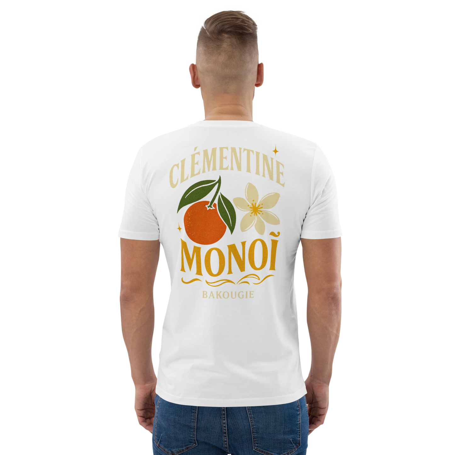 T-shirt en coton | Clémentine monoï
