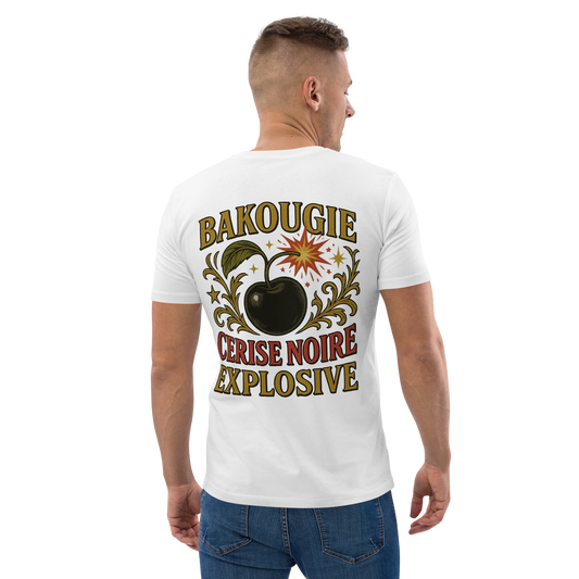 T-shirt en coton | Cerise noire explosive