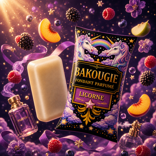 Fondant parfumé Licorne | Bakonette