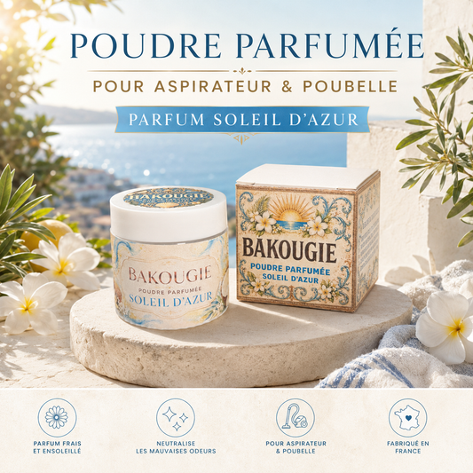 Poudre parfumée Soleil d’Azur Bakougie — vue complémentaire 2