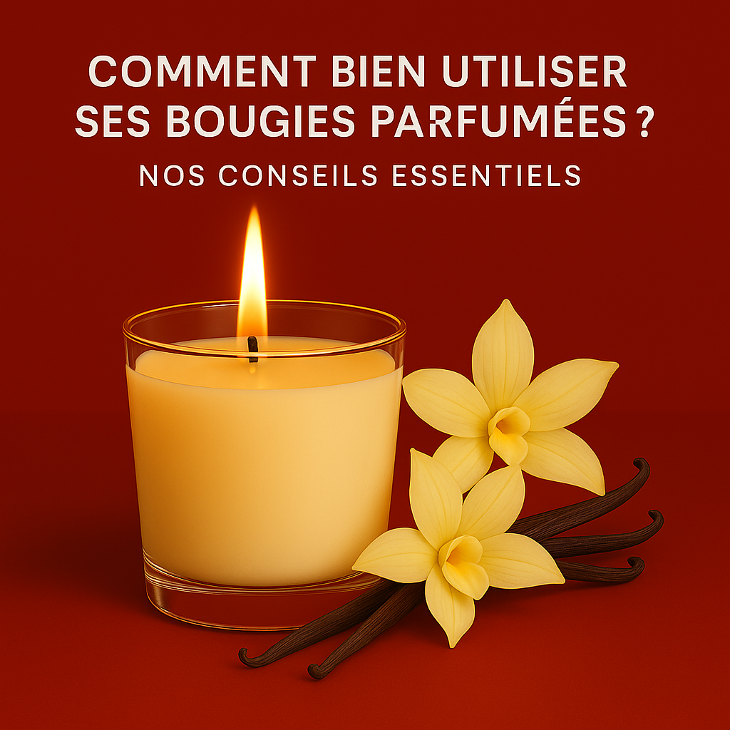 Comment bien utiliser ses bougies parfumées ? Nos conseils essentiels