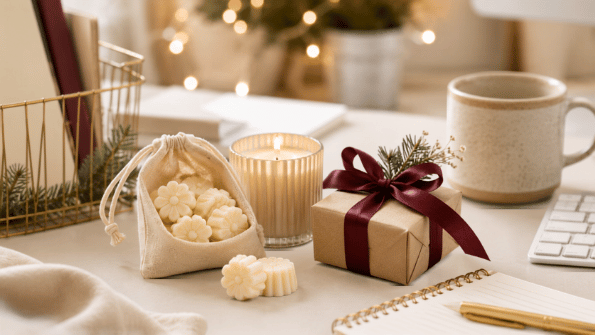 Petit cadeau parfumé pour un Secret Santa au bureau