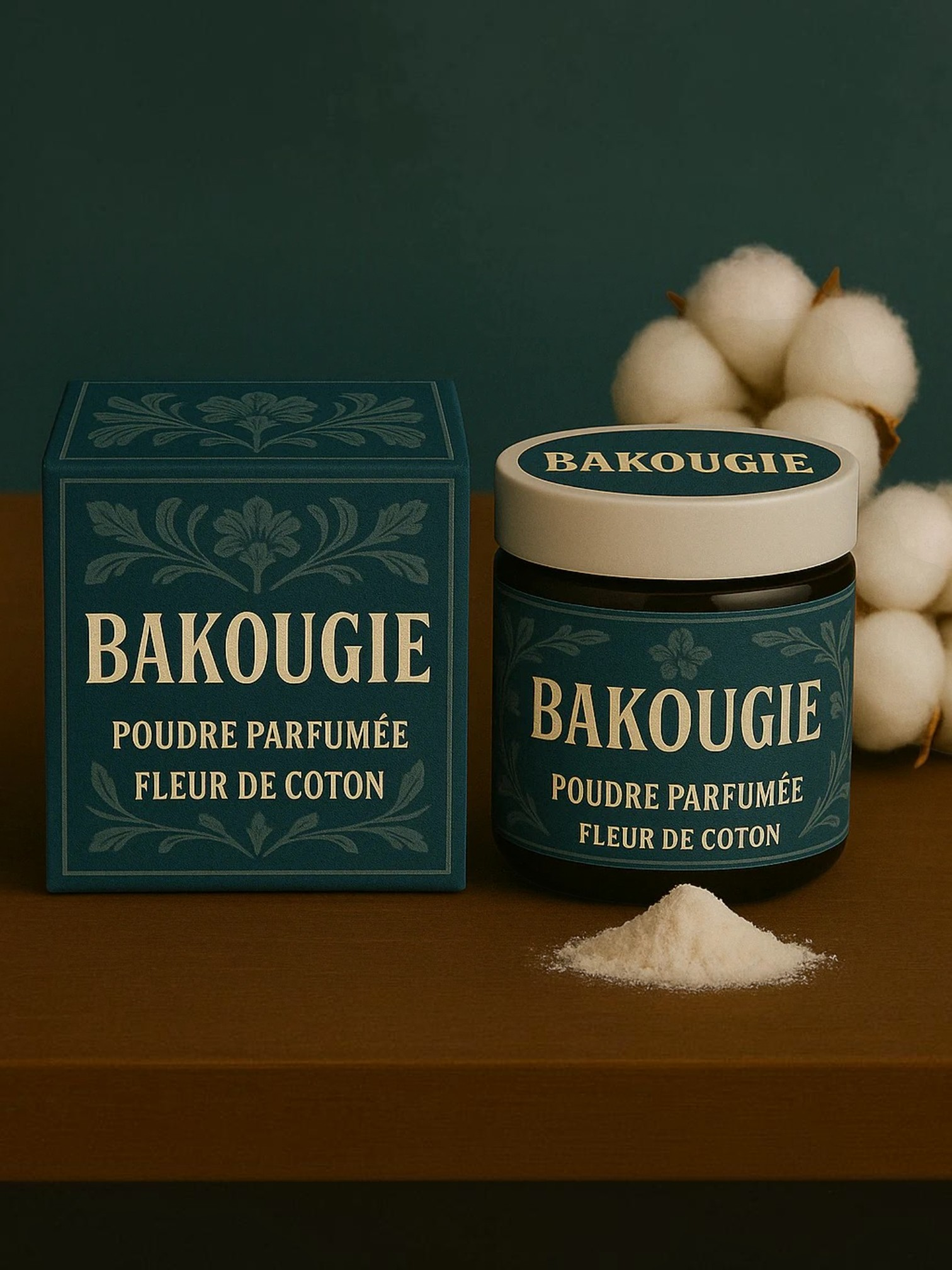 Poudre parfumée Bakougie pour aspirateur et poubelle