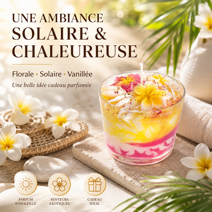 Bougie parfumée fleur de tiaré | Tiara