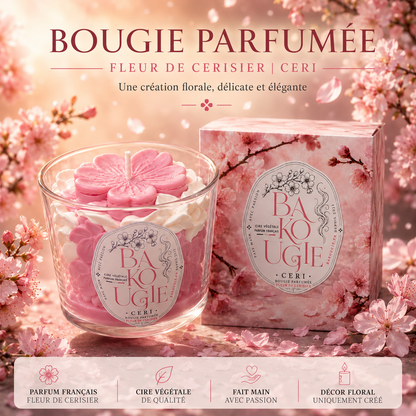 Bougie parfumée fleur de cerisier | CERI