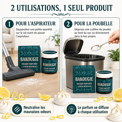 Poudre parfumée | Citron meringué
