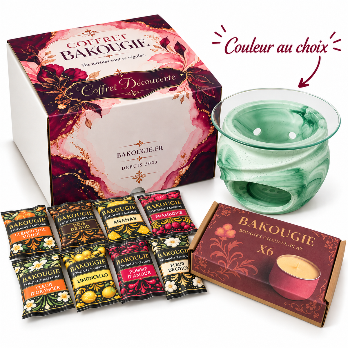 Coffret découverte fondants parfumés
