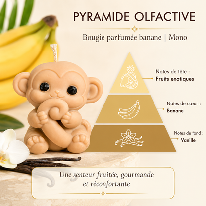 Bougie parfumée banane | Mono