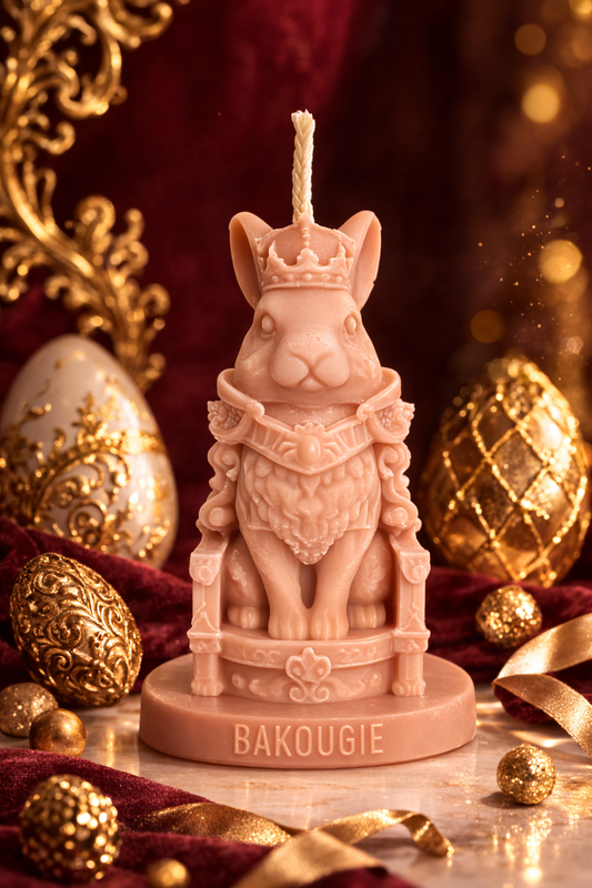 Bougie parfumée rocher praliné | King Rabbit