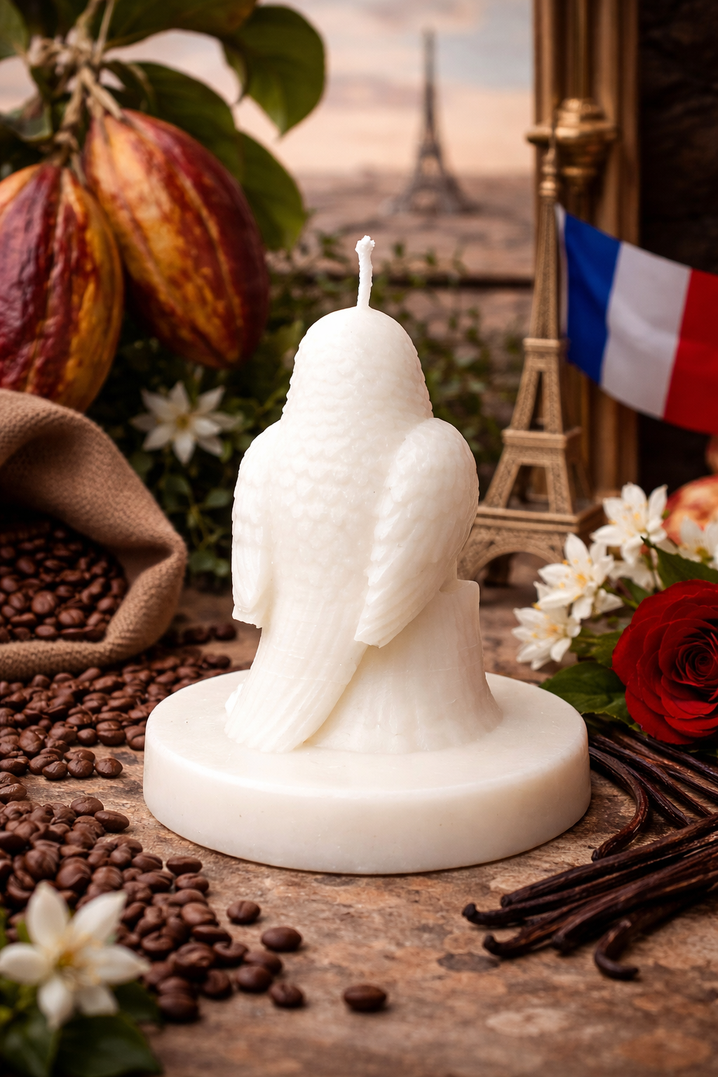 Bougie parfumée mangue papaye | Perroquet