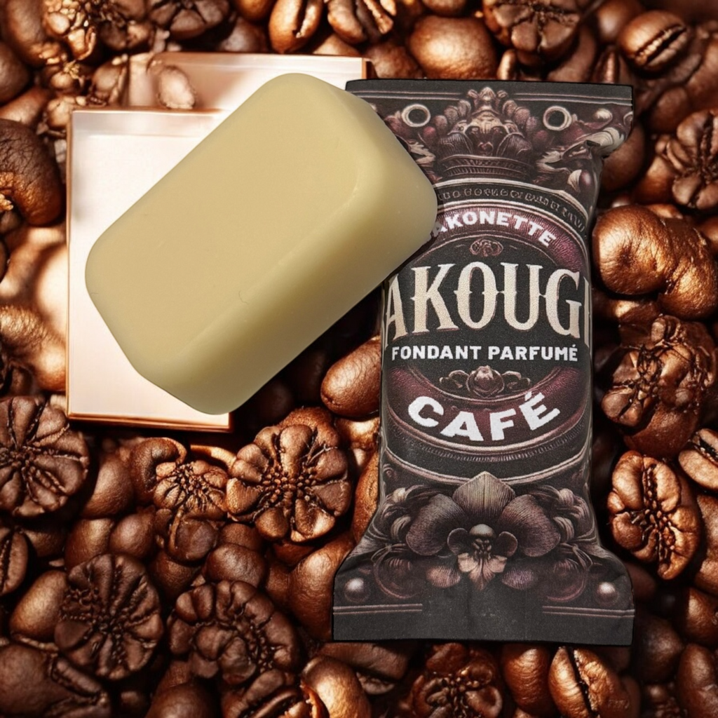 Fondant de cire parfumée café, 30h de diffusion de parfum, cire végétale et parfum Français 