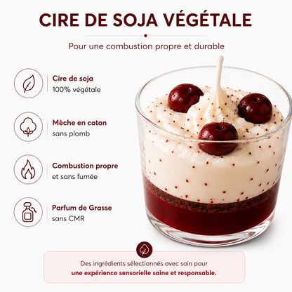 Bougie parfumée Cerise noire | Cerezita
