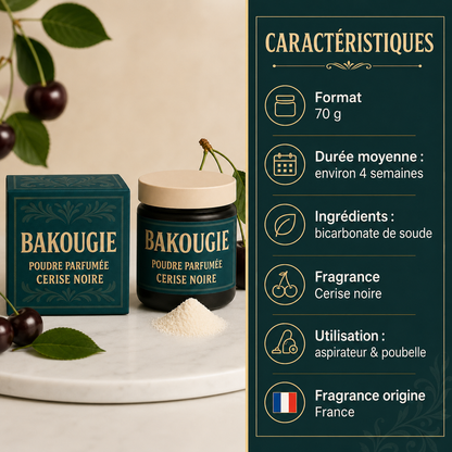 Poudre parfumée | Cerise noire