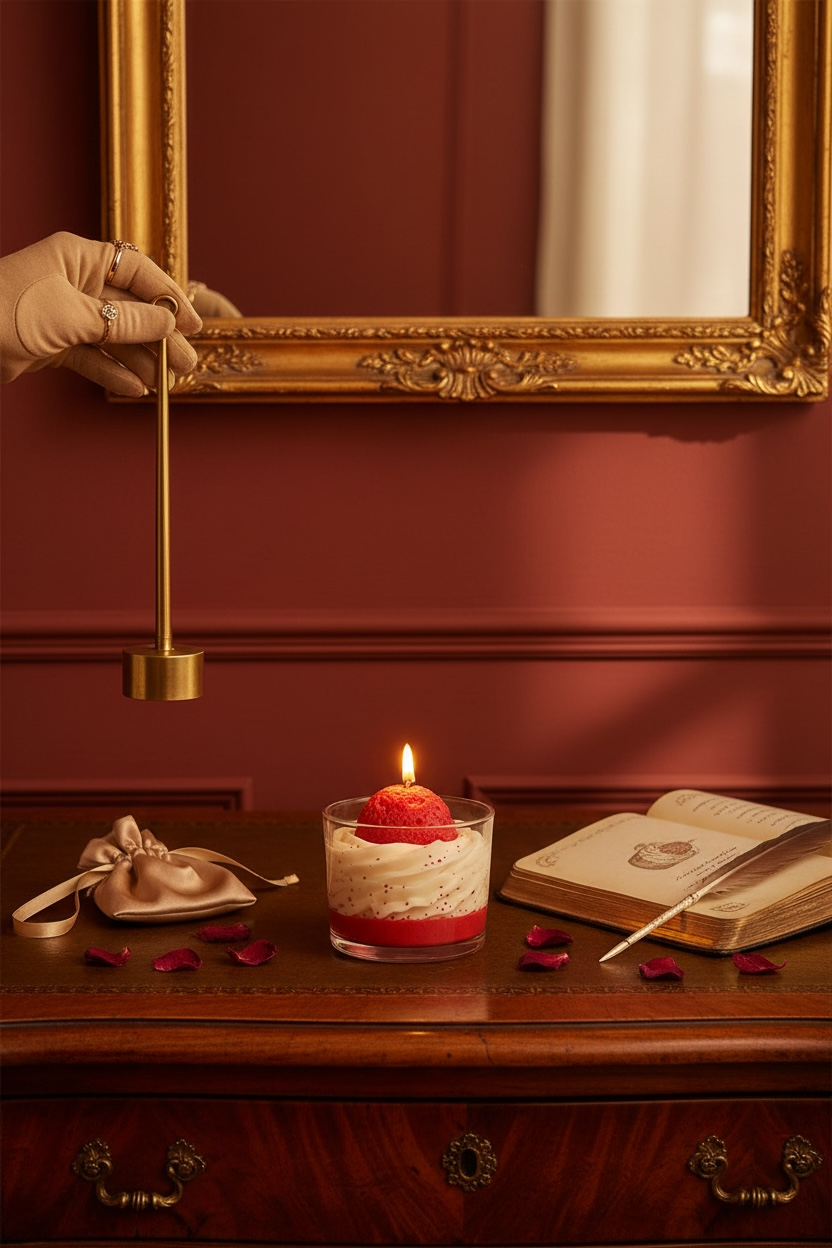 Bougie parfumée pomme d'amour | Bakolor