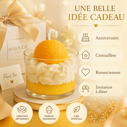 Bougie parfumée citron meringué | Bakolor