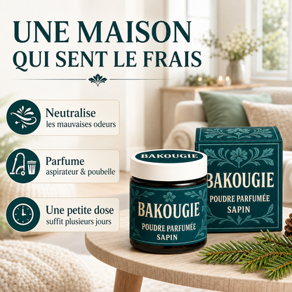 Poudre parfumée | Sapin