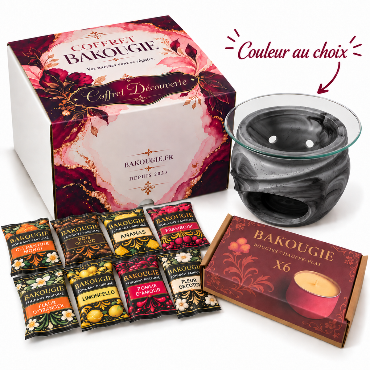 Coffret découverte fondants parfumés