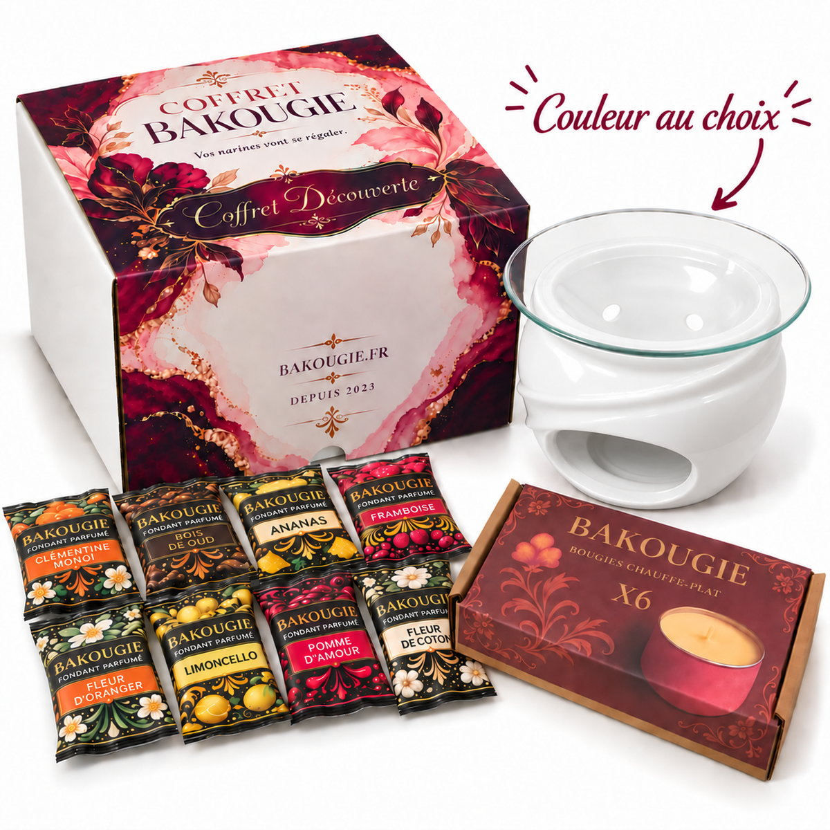 Coffret découverte fondants parfumés