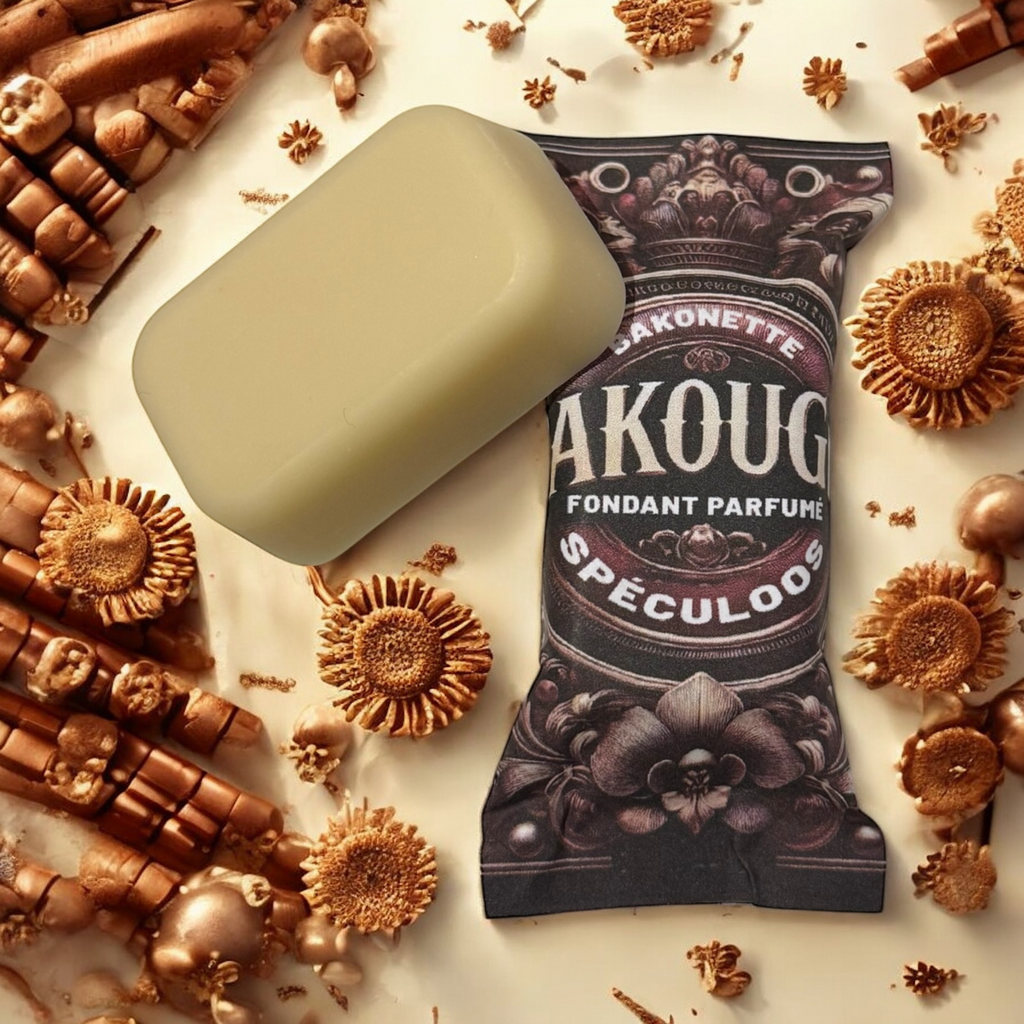 Fondant de cire parfumée speculoos, 30h de diffusion de parfum, cire végétale et parfum Français 