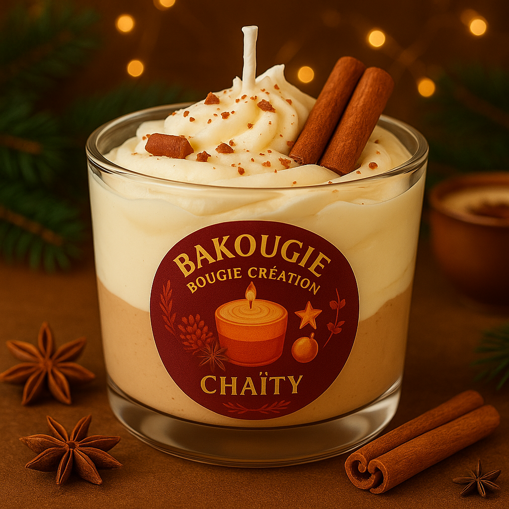 Bougie parfumée Thé chaï latte | Chaïty