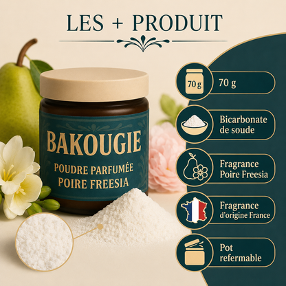 Poudre parfumée | Poire freesia