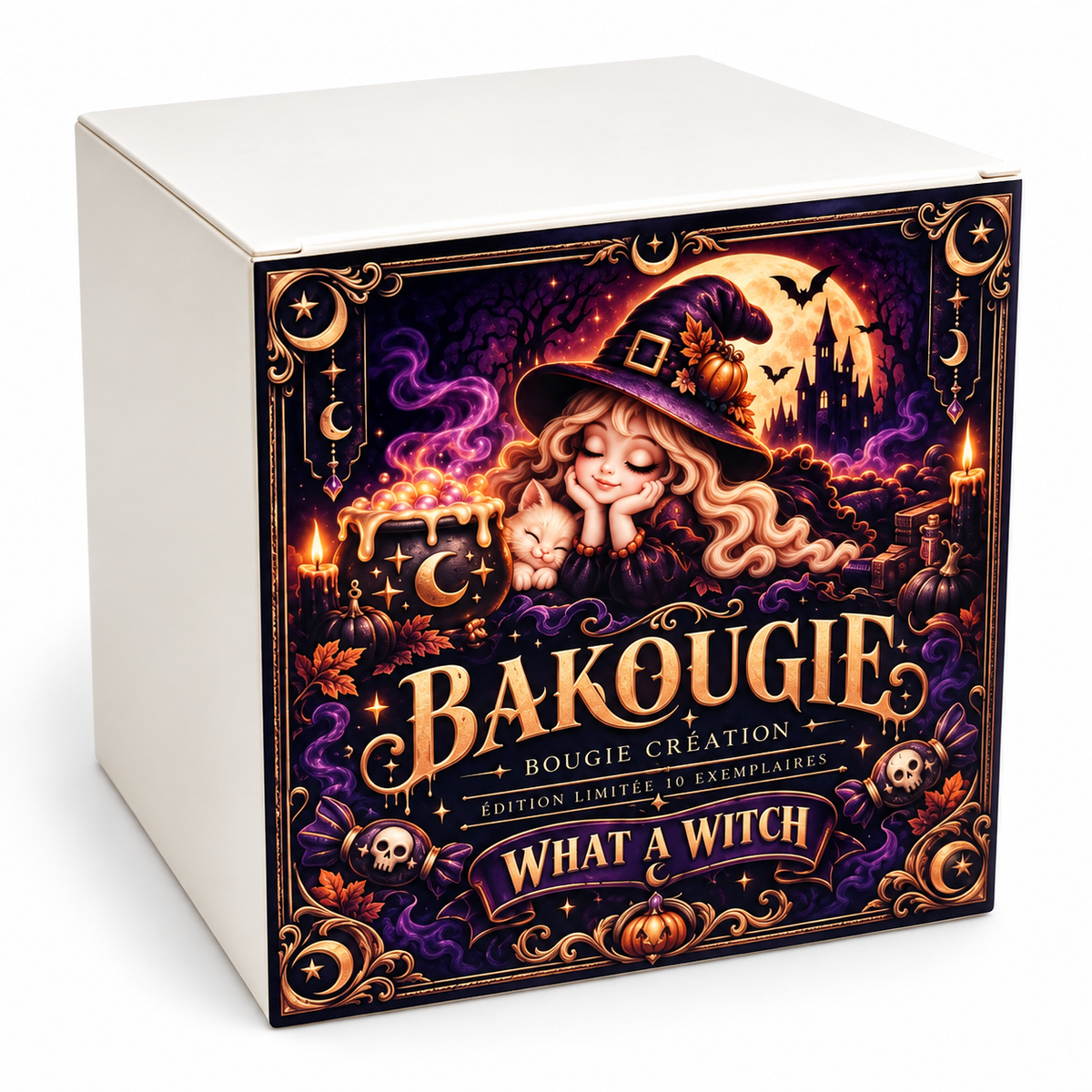 Bougie parfumée délice interdit | What a witch