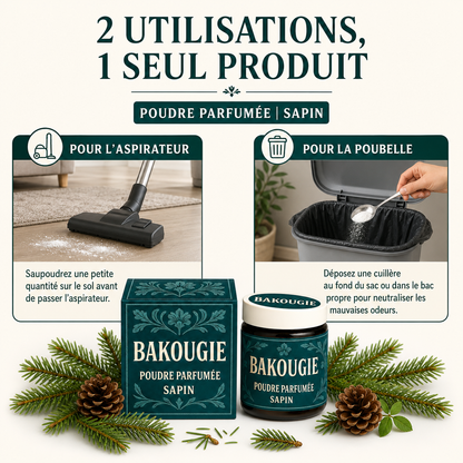 Poudre parfumée | Sapin