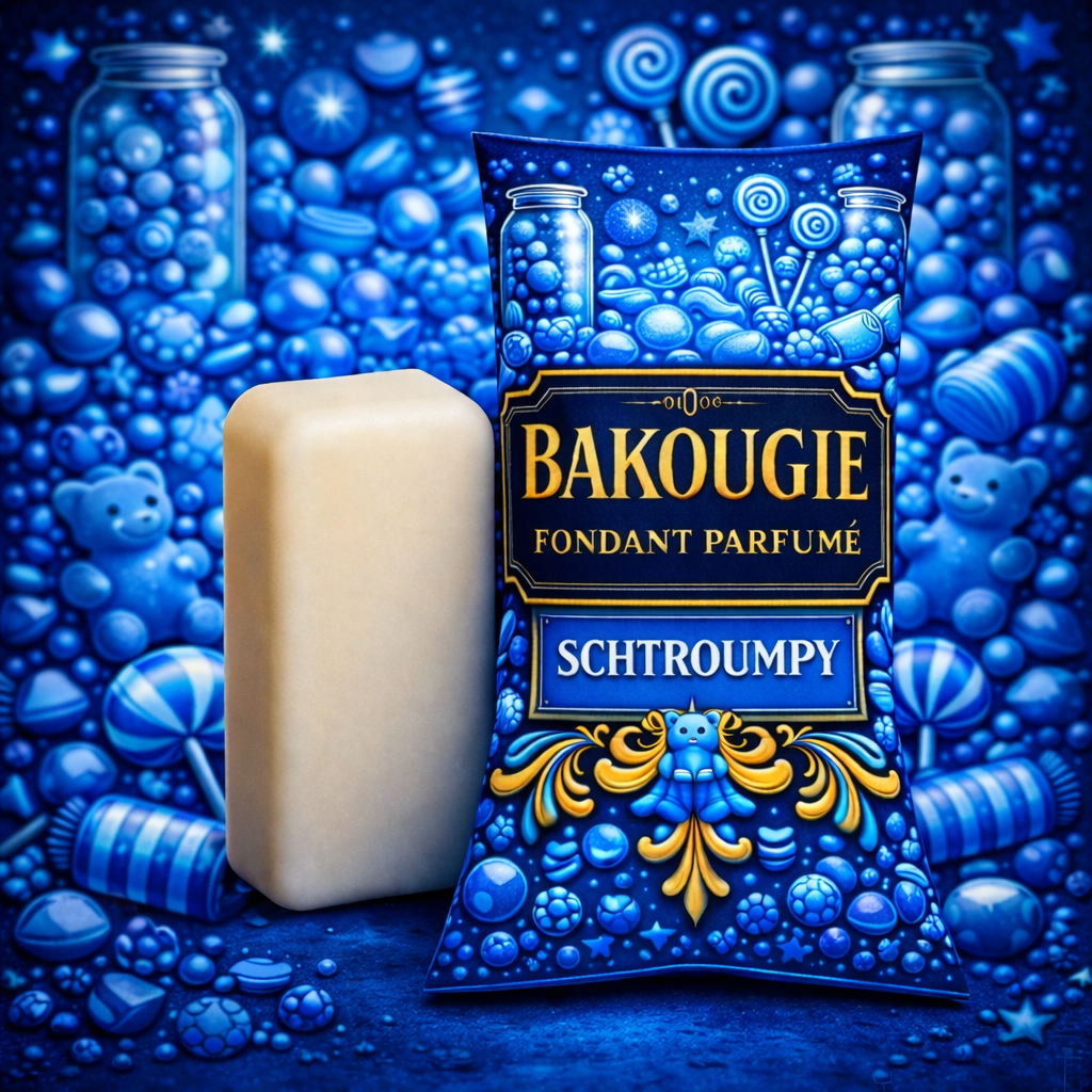 Fondant parfumé Schtroumpy | Bakonette