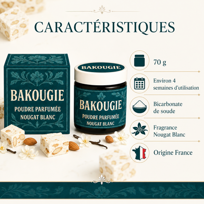 Poudre parfumée | Nougat blanc
