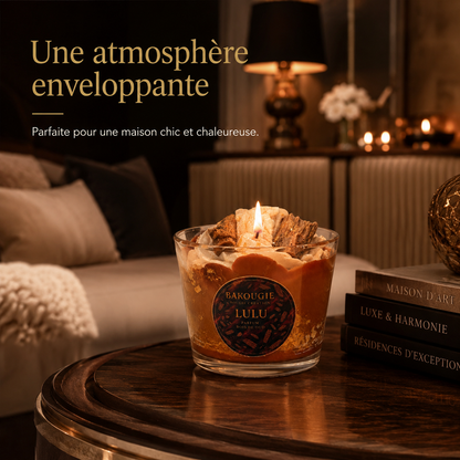 Bougie parfumée bois de oud | Lulu