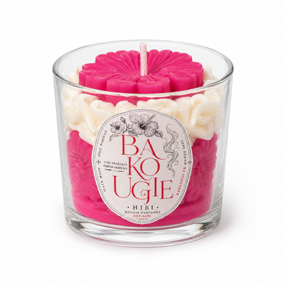 Bougie parfumée hibiscus | HIBI