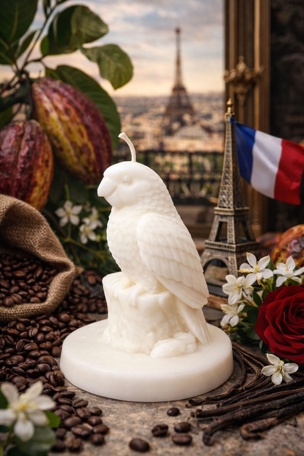 Bougie parfumée mangue papaye | Perroquet