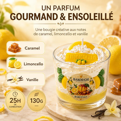 Bougie parfumée Limoncello | Bakcello