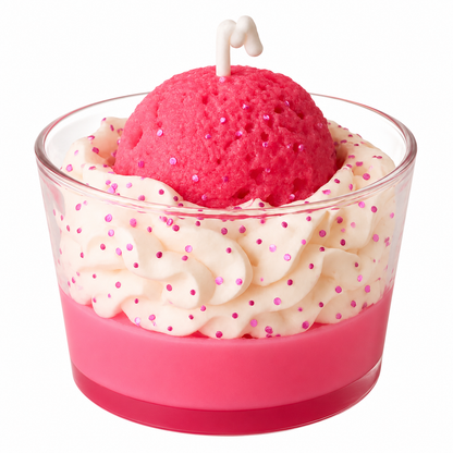 Bougie parfumée cheese cake fruits rouges | Bakolor