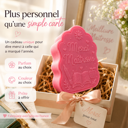 Bougie parfumée | Merci maîtresse