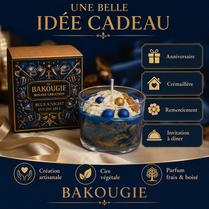 Bougie parfumée Invincible | Blue Knight