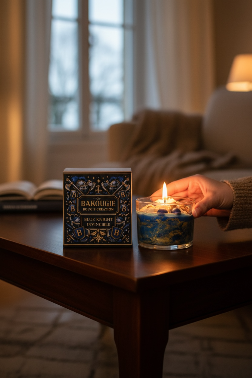 Bougie parfumée Invincible | Blue Knight