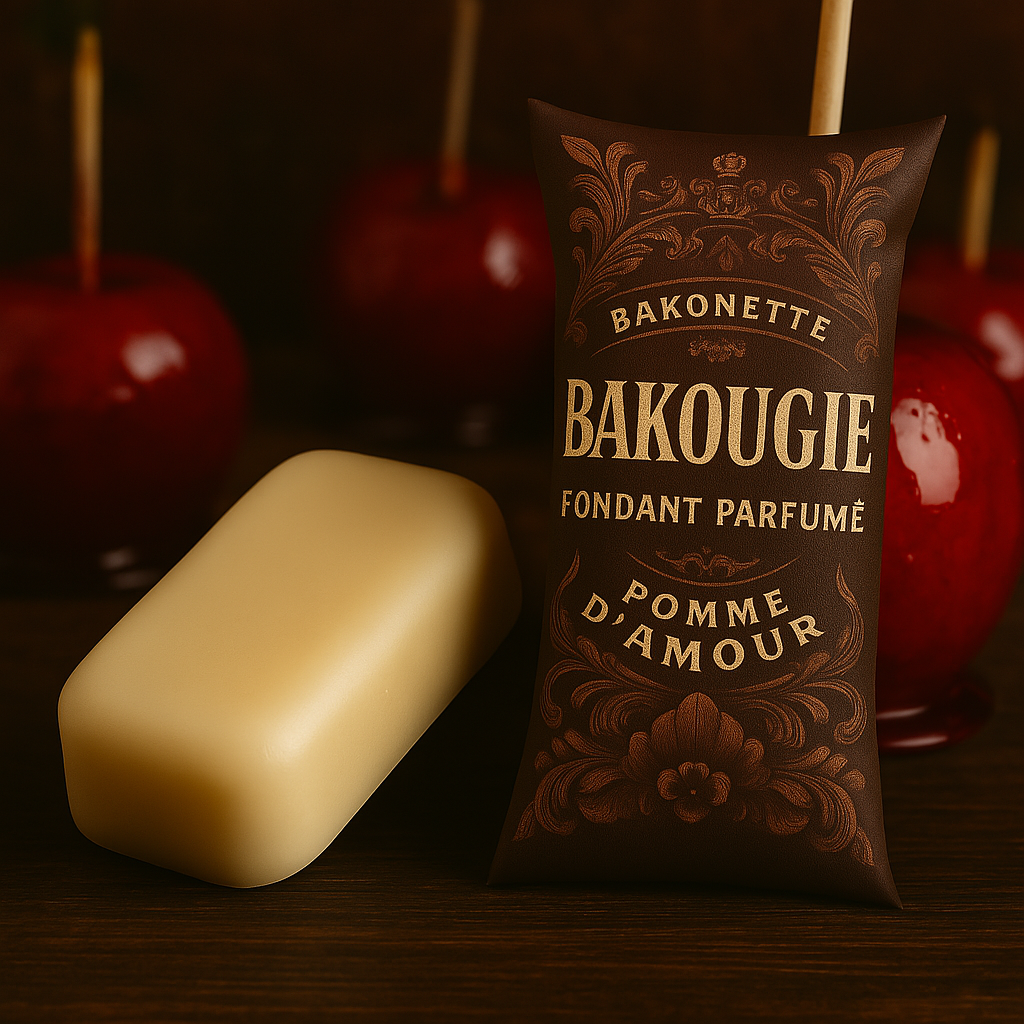 Fondant de cire parfumée pomme d’amour, 30h de diffusion de parfum, cire végétale et parfum Français 