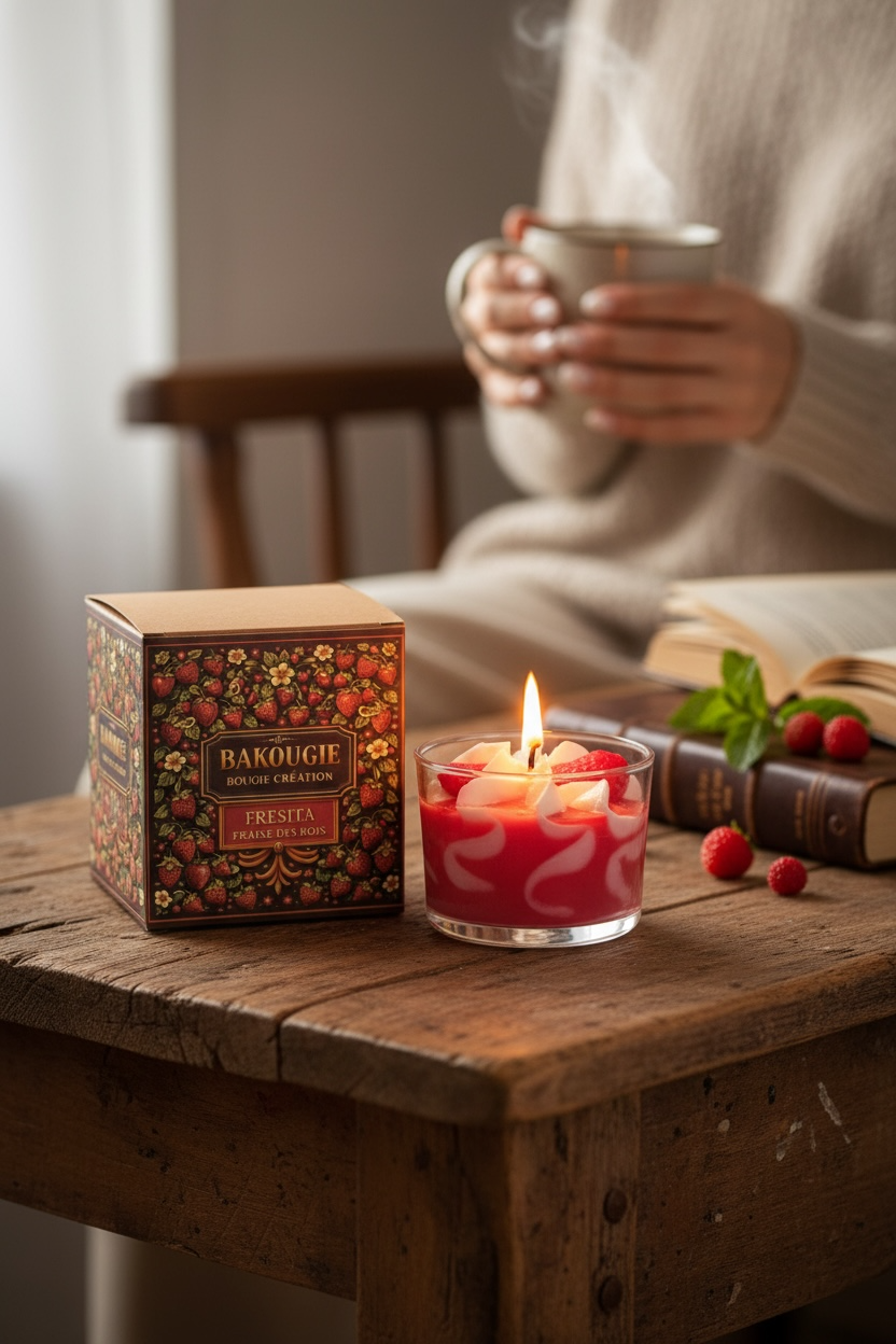 Bougie parfumée fraise des bois | Fresita