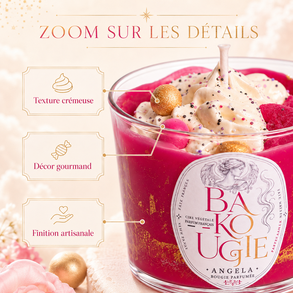 Bougie parfumée Ange | Angela