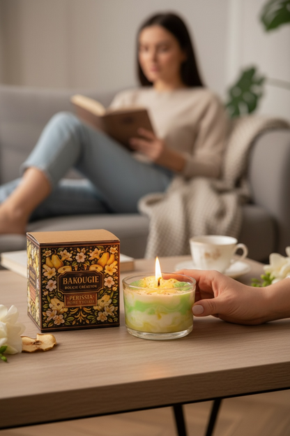 Bougie parfumée poire freesia | Perissia