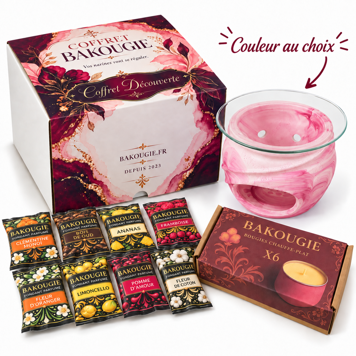 Coffret découverte fondants parfumés