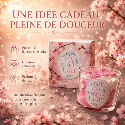 Bougie parfumée fleur de cerisier | CERI